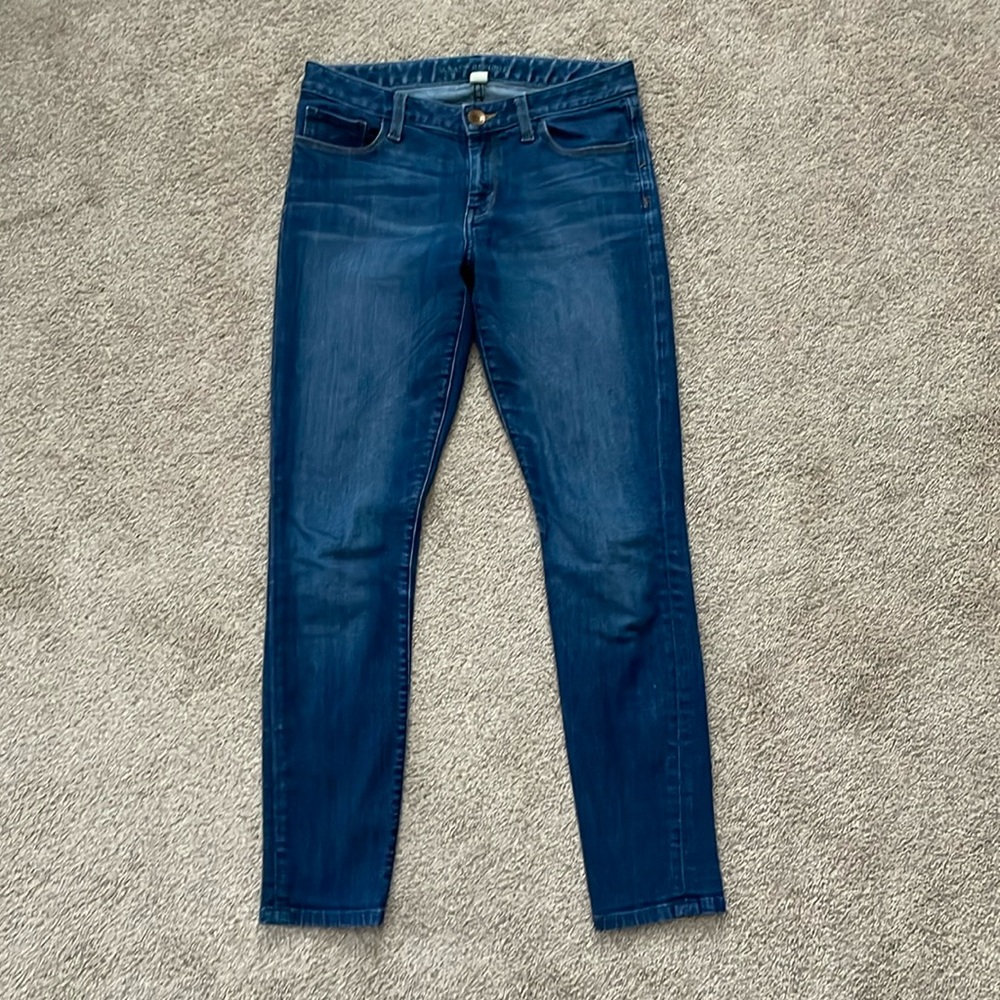 2/$20 Banana Republic Dark Wash Skinny Jeans, Size 28R
